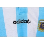 Camiseta Argentina Primera Equipación Retro 1996 ML Azul/Blanco