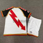 Camiseta Rayo Vallecano Primera Equipación 2026/2027 Blanco Niño Kit con Parche La Liga