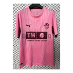 Camiseta Valencia Tercera Equipación 2026/2027 Rosa con Parche La Liga