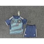 Camiseta Al Nassr Segunda Equipación 2025/2026 Azul Niño Kit