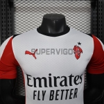 Camiseta AC Milan Segunda Equipación 2025/2026 Blanco (EDICIÓN JUGADOR)