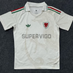Camiseta Gales Segunda Equipación Mundial 2026 Blanco