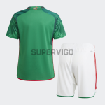 Mexico Kid's Soccer Jersey Home Kit 2022 World Cup
