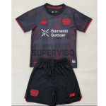 Camiseta Leverkusen Primera Equipación 2025/2026 Negro Niño Kit