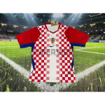 Camiseta Croacia Primera Equipación Mundial 2026 Rojo/Blanco
