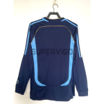 Camiseta Argentina Segunda Equipación Retro 2006 ML Azul Marino
