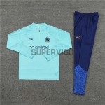Sudadera de Entrenamiento Olympique Marsella 2023/2024 Kit Azul Claro