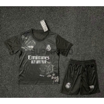 Camiseta De Portero Real Madrid Cuarta Equipación 2023/2024 Niño Kit Negro