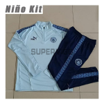 Sudadera De Entrenamiento Manchester City 2025/2026 Niño Kit Azul Claro