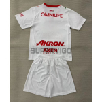 Camiseta Chivas Segunda Equipación 2025/2026 Blanco Niño Kit