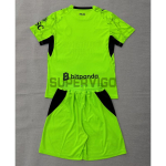 Camiseta de Portero AC Milan Tercera Equipación 2026/2027 Verde Niño Kit