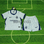 Camiseta Inter de Milan Segunda Equipación 2026/2027 Blanco Niño Kit