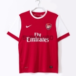 Camiseta Arsenal Primera Equipación Retro 2010/11 Rojo