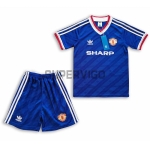 Manchester United Retro Kid's Soccer Jersey Home Kit 1986