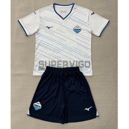 Camiseta Lazio Segunda Equipación 2026/2027 Blanco Niño Kit