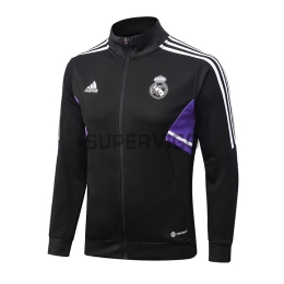 2022/2023 Real Madrid Black/Purple Training Jacket