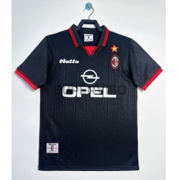 Camiseta AC Milan Cuarta Equipación Retro 1997/98 Negro
