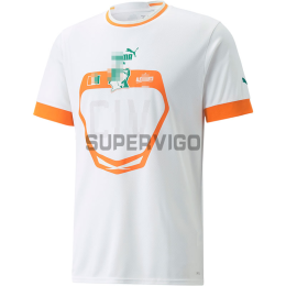 Camiseta Costa de Marfl Segunda Equipación 2022