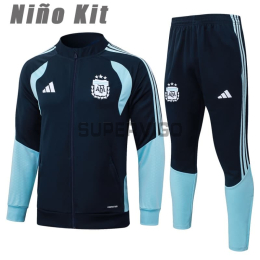 Chandal Argentina 2026 Niño Azul Marino