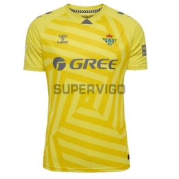 Camiseta de Portero Real Betis 2025/26 Amarillo con Parche La Liga