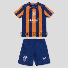 Camiseta Rangers FC Tercera Equipación 2023/2024 Niño Kit