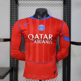 Camiseta PSG Tercera Equipación 2025/2026 ML Naranja (EDICIÓN JUGADOR)