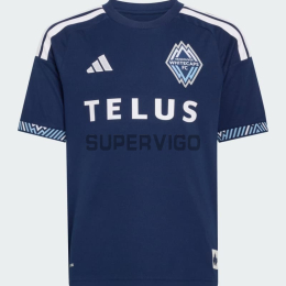 Camiseta Vancouver Whitecaps 2026/2027 Segunda Equipación Azul