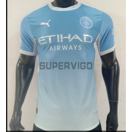 Camiseta Manchester City Primera Equipación 2026/2027 Azul/Blanco (EDICIÓN JUGADOR)
