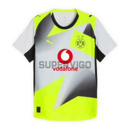 Camiseta Borussia Dortmund Segunda Equipación 2025/2026 Amarillo/Negro/Gris