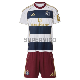 Camiseta Hamburger SV 2025/2026 Edición Especial Niño Kit Blanco/Azul Marino