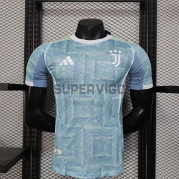 Camiseta Juventus Segunda Equipación 2025/2026 Turquesa (EDICIÓN JUGADOR)