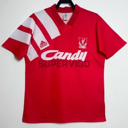 Camiseta Liverpool Primera Equipación Retro 1991/92