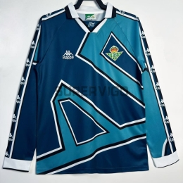 Camiseta Real Betis Segunda Equipación Retro 1995/97 ML Azul
