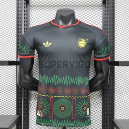 Camiseta Jamaica Segunda Equipación Mundial 2026 Negro (EDICIÓN JUGADOR)
