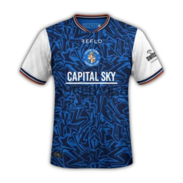 Camiseta Luton Town Segunda Equipación 2025/2026 Azul/Blanco
