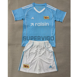 Camiseta Union Berlin Tercera Equipación 2025/2026 Azul Claro Niño Kit