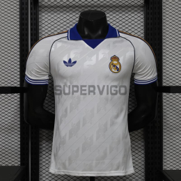 Camiseta Real Madrid Retro 2026/2027 Blanco (EDICIÓN JUGADOR)