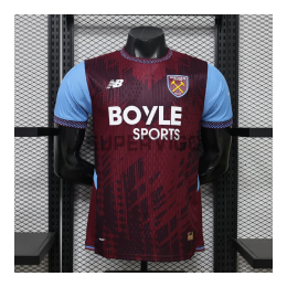 Camiseta West Ham United Primera Equipación 2026/2027 Rojo Oscuro (EDICIÓN JUGADOR)