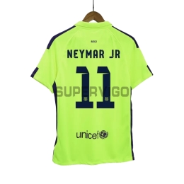 Camiseta NEYMAR JR 11 Barcelona Tercera Equipación Retro 2014/15