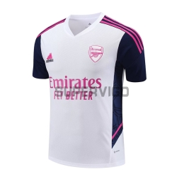Camiseta de Entrenamiento Arsenal Blanco/Azul Marino 2023/2024