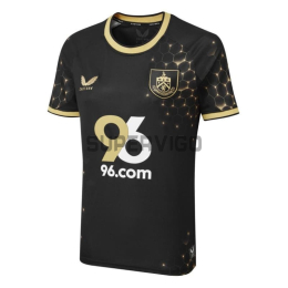 Camiseta Burnley FC Tercera Equipación 2025/2026 Negro