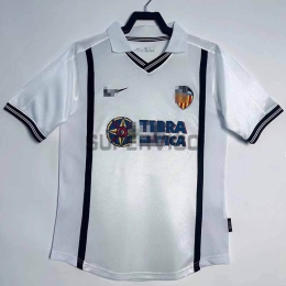 Camiseta Valencia CF Primera Equipación Retro 2000/01