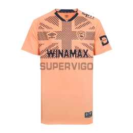 Camiseta Le Havre Segunda Equipación 2025/2026 Naranja