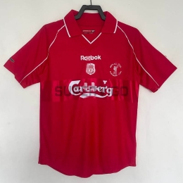 Camiseta Liverpool Primera Equipación Retro 2000/01