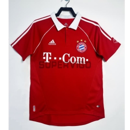 Camiseta Bayern Múnich Primera Equipación Retro 2006/07 Rojo