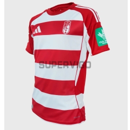 Camiseta Granada Primera Equipación 2025/2026 Rojo/Blanco