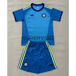 Camiseta de Portero Leeds United 2026/2027 Azul Niño Kit