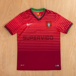 Camiseta Portugal Primera Equipación Retro 2014