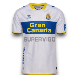 Camiseta Las Palmas Tercera Equipación 2026/2027 Blanco con Parche La Liga