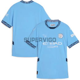 Camiseta Manchester City Primera Equipación 2024/2025 Mujer